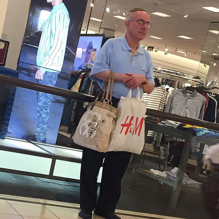 49 “Miserable Men” Hilariously Captured While Their Women Were Shopping 49 “Miserable Men” Hilariously Captured While Their Women Were Shopping