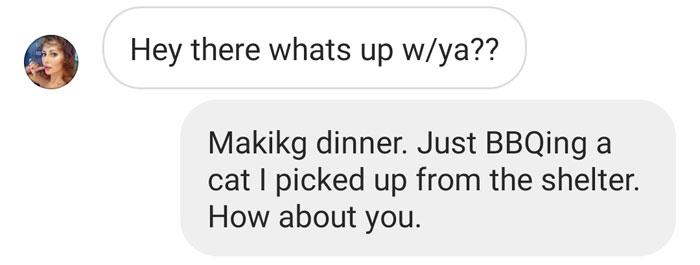 Guy Gets A Message From A Dating Site Bot, Sees How Far He Can Take The Conversation Guy Gets A Message From A Dating Site Bot, Sees How Far He Can Take The Conversation