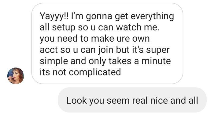 Guy Gets A Message From A Dating Site Bot, Sees How Far He Can Take The Conversation Guy Gets A Message From A Dating Site Bot, Sees How Far He Can Take The Conversation