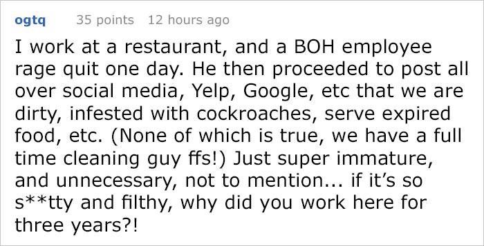 Customer Leaves Negative Yelp Review After ‘Finding’ Maggot In Food, Gets Destroyed By Restaurant Employee Customer Leaves Negative Yelp Review After ‘Finding’ Maggot In Food, Gets Destroyed By Restaurant Employee