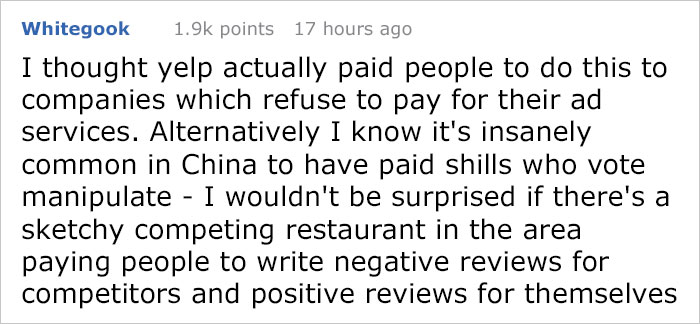 Customer Leaves Negative Yelp Review After ‘Finding’ Maggot In Food, Gets Destroyed By Restaurant Employee Customer Leaves Negative Yelp Review After ‘Finding’ Maggot In Food, Gets Destroyed By Restaurant Employee