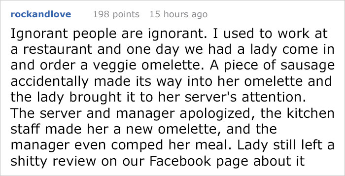 Customer Leaves Negative Yelp Review After ‘Finding’ Maggot In Food, Gets Destroyed By Restaurant Employee Customer Leaves Negative Yelp Review After ‘Finding’ Maggot In Food, Gets Destroyed By Restaurant Employee