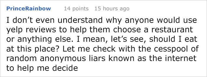 Customer Leaves Negative Yelp Review After ‘Finding’ Maggot In Food, Gets Destroyed By Restaurant Employee Customer Leaves Negative Yelp Review After ‘Finding’ Maggot In Food, Gets Destroyed By Restaurant Employee
