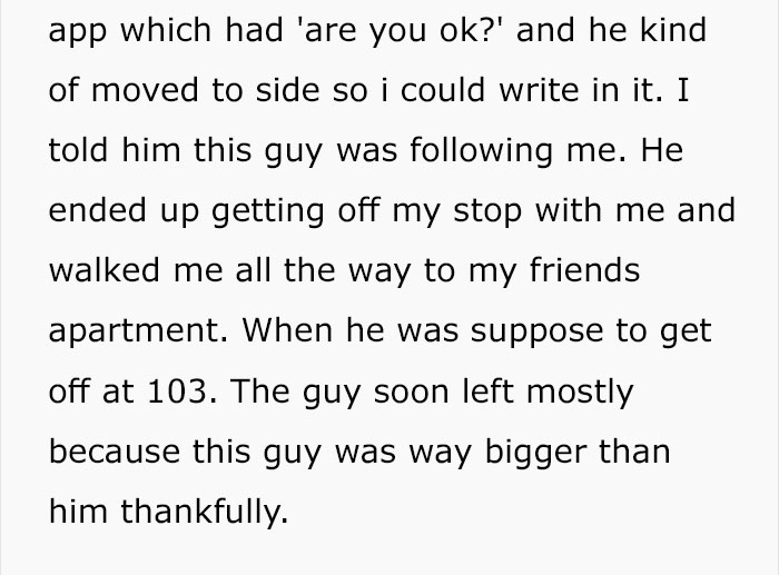 Woman Shares How She Was Saved By A Stranger On A Subway Woman Shares How She Was Saved By A Stranger On A Subway