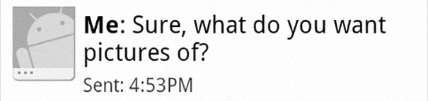 “I Received A Text From Someone Asking For Topless Photos. I Obliged. He Had The Wrong Number”