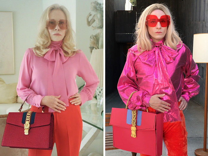 30 Times Celebrity Outfits Were Hilariously Recreated By Former ‘Buffy’ Star Using Everyday Objects (New Pics) 30 Times Celebrity Outfits Were Hilariously Recreated By Former ‘Buffy’ Star Using Everyday Objects (New Pics)