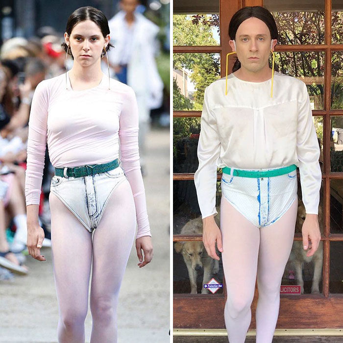 30 Times Celebrity Outfits Were Hilariously Recreated By Former ‘Buffy’ Star Using Everyday Objects (New Pics) 30 Times Celebrity Outfits Were Hilariously Recreated By Former ‘Buffy’ Star Using Everyday Objects (New Pics)