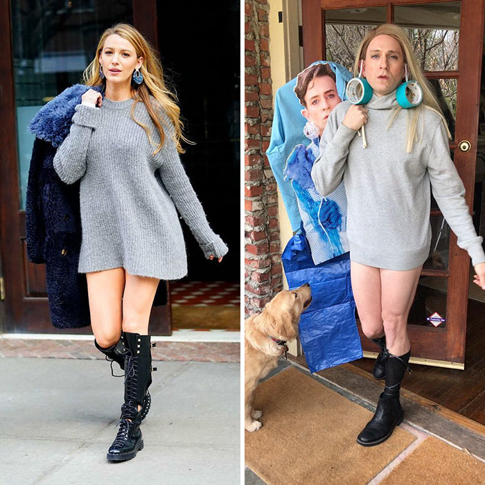 30 Times Celebrity Outfits Were Hilariously Recreated By Former ‘Buffy’ Star Using Everyday Objects (New Pics) 30 Times Celebrity Outfits Were Hilariously Recreated By Former ‘Buffy’ Star Using Everyday Objects (New Pics)