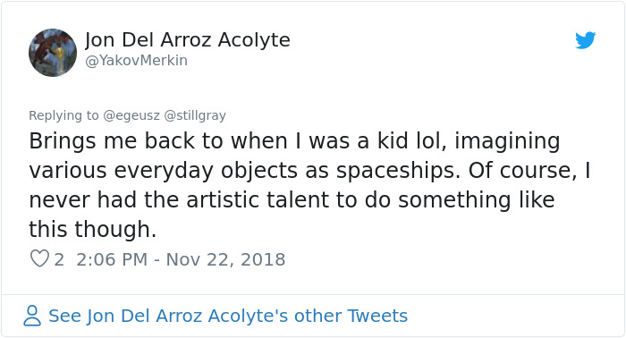 Artist Turns Everyday Objects Into Spaceship Designs, And The Result Is Out Of This World (11 Pics) Artist Turns Everyday Objects Into Spaceship Designs, And The Result Is Out Of This World (11 Pics)