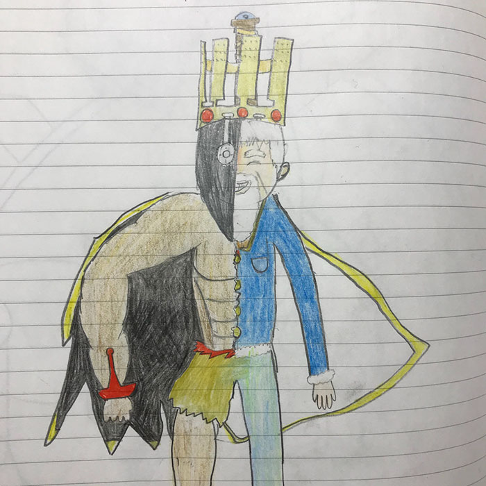 Dad Turns His Sons&#8217; Doodles Into Anime Characters, And The Result Is Amazing (Part V)