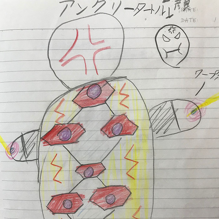 Dad Turns His Sons&#8217; Doodles Into Anime Characters, And The Result Is Amazing (Part V)