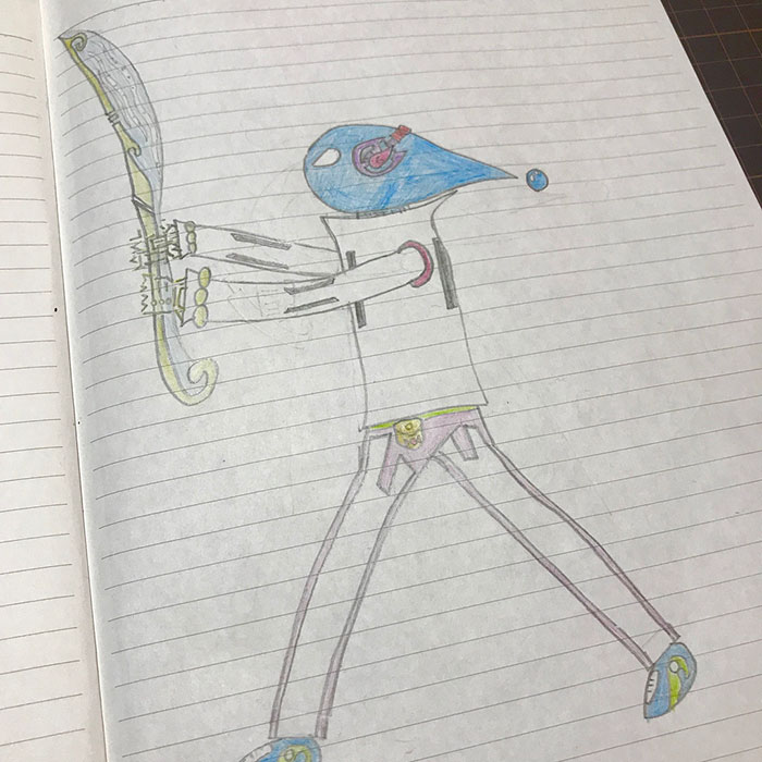 Dad Turns His Sons&#8217; Doodles Into Anime Characters, And The Result Is Amazing (Part V)