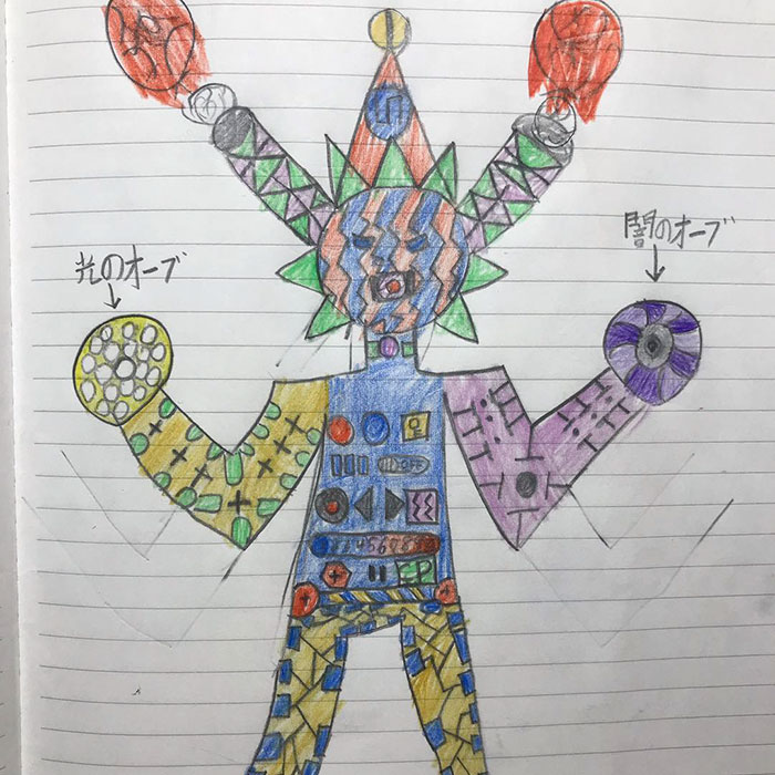 Dad Turns His Sons&#8217; Doodles Into Anime Characters, And The Result Is Amazing (Part V)