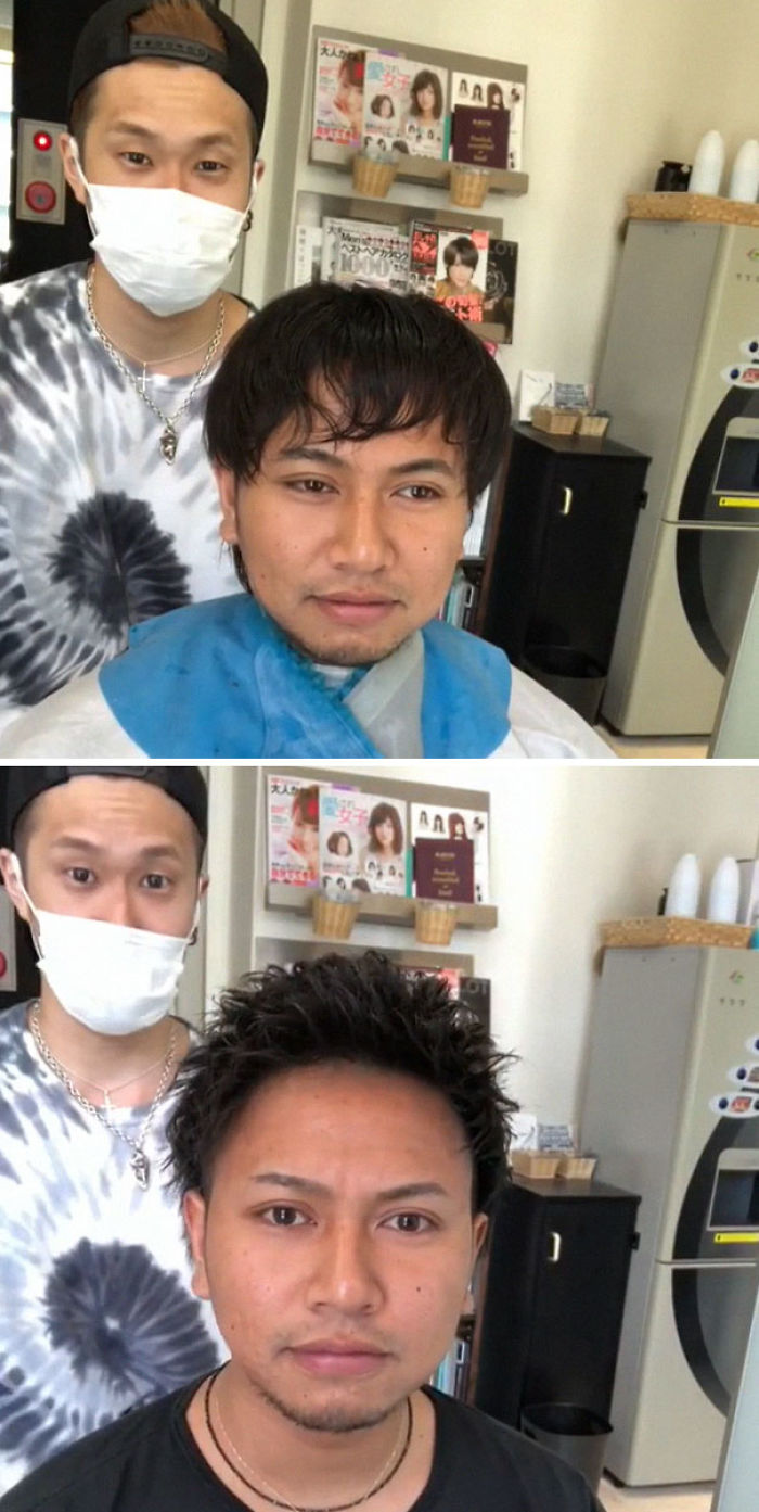 Japanese Barber Shows Just How Much Difference A Good Haircut Can Make Japanese Barber Shows Just How Much Difference A Good Haircut Can Make