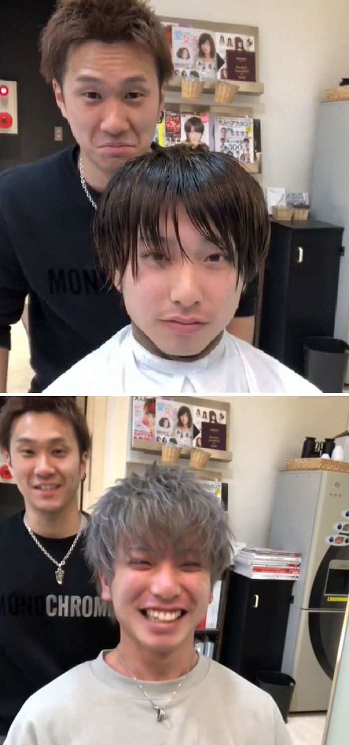 Japanese Barber Shows Just How Much Difference A Good Haircut Can Make Japanese Barber Shows Just How Much Difference A Good Haircut Can Make