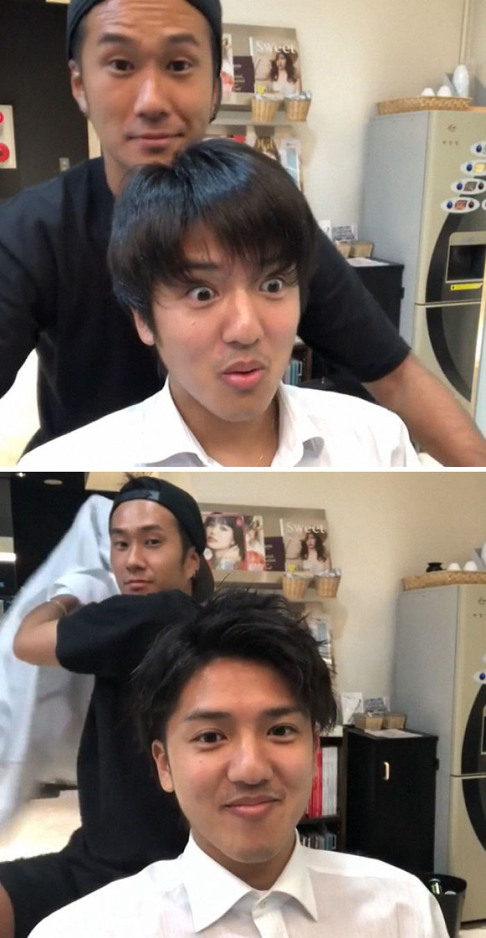 Japanese Barber Shows Just How Much Difference A Good Haircut Can Make Japanese Barber Shows Just How Much Difference A Good Haircut Can Make