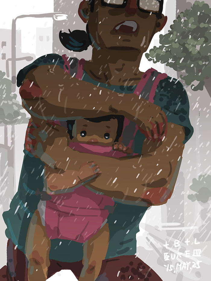 Single Dad Illustrates What It&#8217;s Like To Raise A Child, And It&#8217;ll Melt Your Heart (38 Pics)