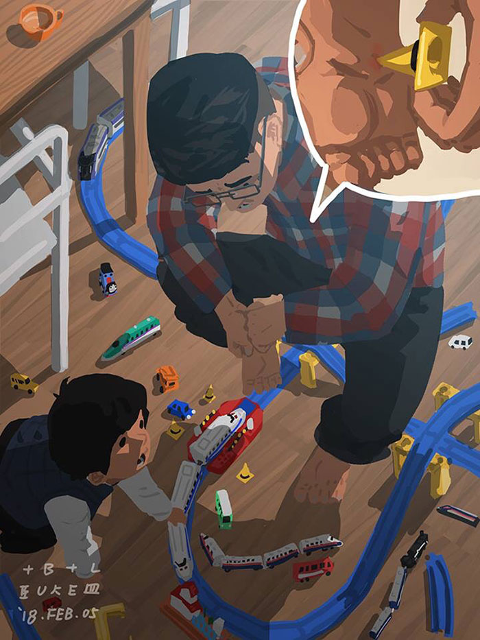 Single Dad Illustrates What It&#8217;s Like To Raise A Child, And It&#8217;ll Melt Your Heart (38 Pics)