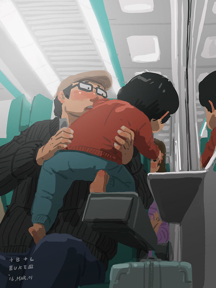 Single Dad Illustrates What It&#8217;s Like To Raise A Child, And It&#8217;ll Melt Your Heart (38 Pics)