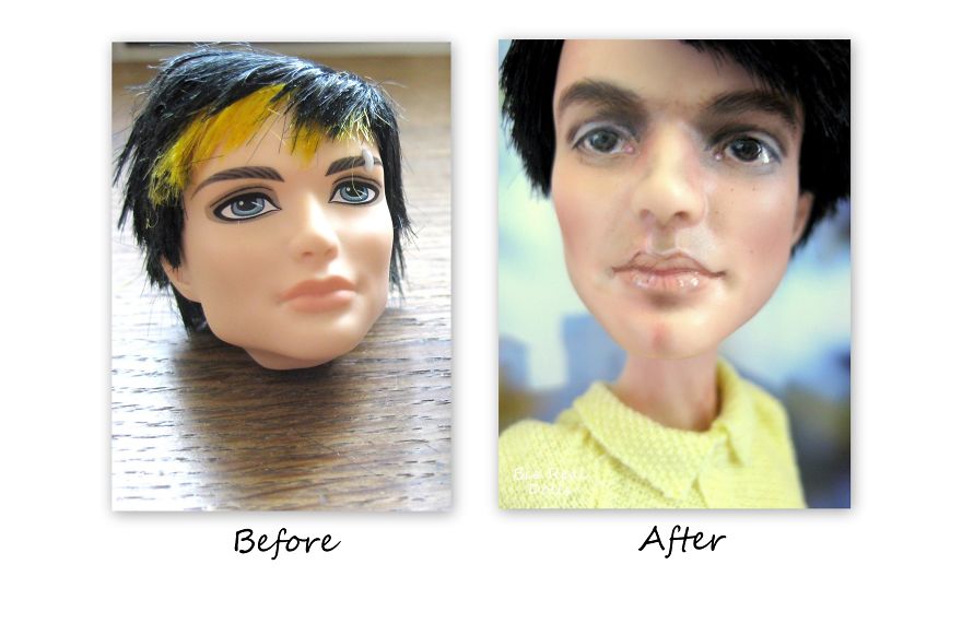 I Personalize, Re-Sculpt And Recycle Pre-Loved Dolls Into Famous People I Personalize, Re-Sculpt And Recycle Pre-Loved Dolls Into Famous People