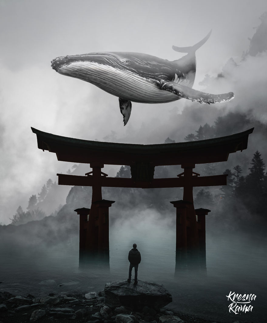 I Taught Myself How To Use Photoshop So That I Could Create These Surreal Images I Taught Myself How To Use Photoshop So That I Could Create These Surreal Images