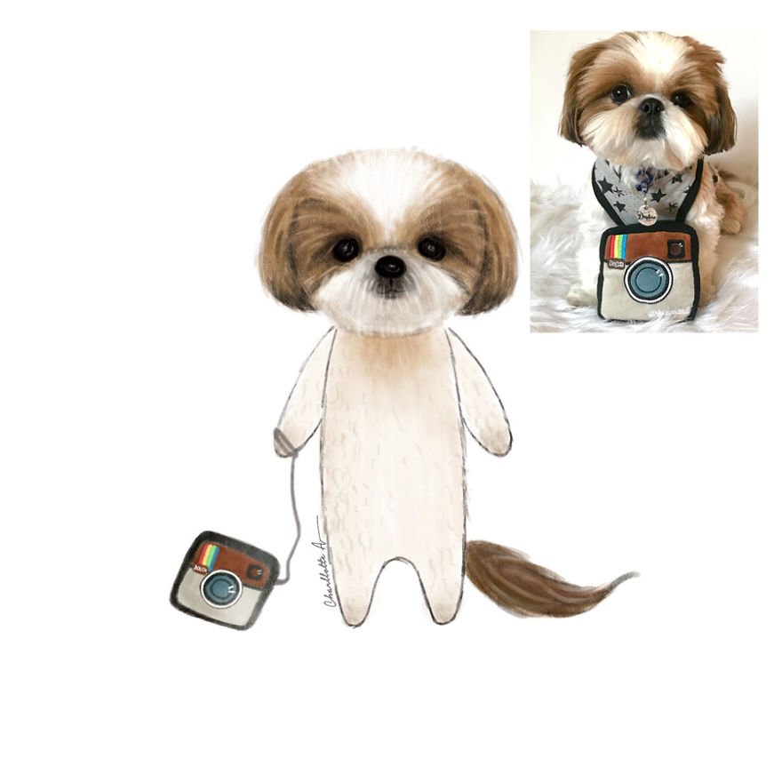 I Draw My Instagram Followers’ Pets And Share Their Stories With The World I Draw My Instagram Followers’ Pets And Share Their Stories With The World
