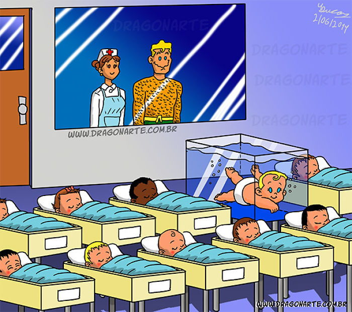 Here’s What Would Happen If Superheroes Had Babies (14 Illustrations) Here’s What Would Happen If Superheroes Had Babies (14 Illustrations)