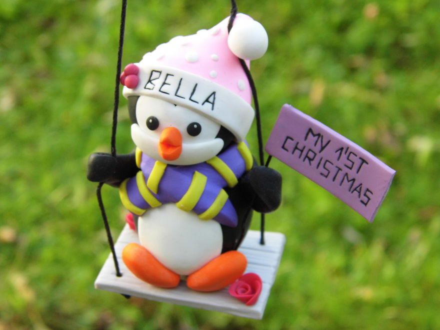 I Make Cute Penguin Ornaments For Christmas