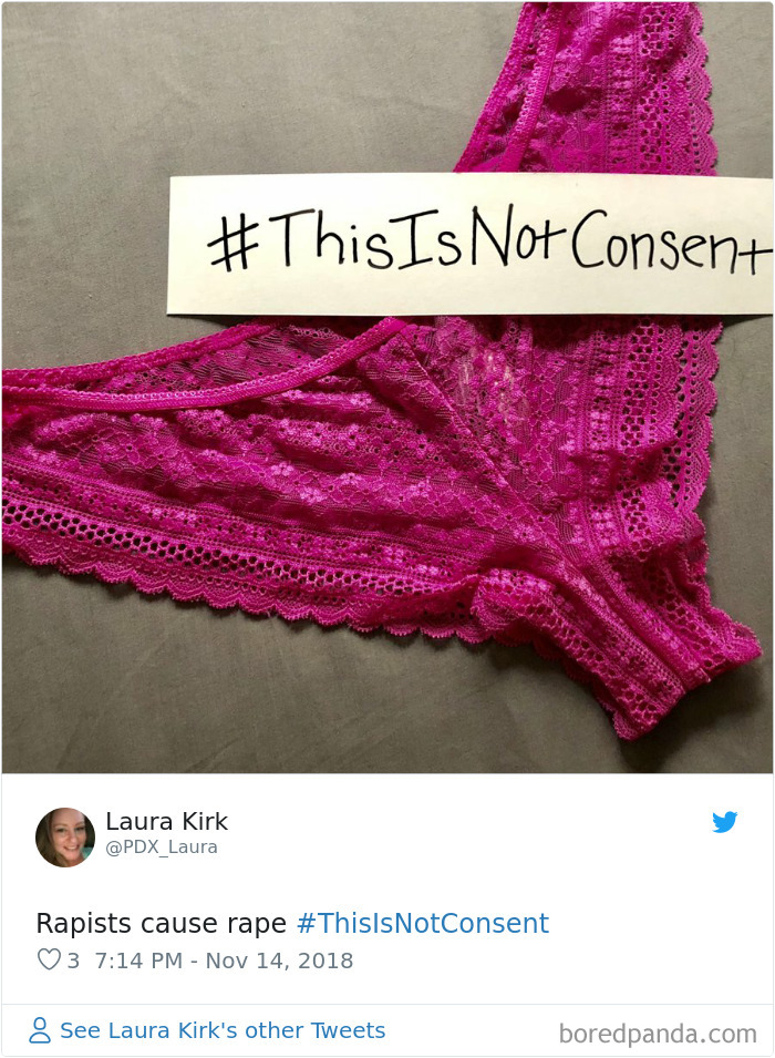 “Look at the way she was dressed…”: Women Tweet Their Underwear Pics After Lawyer Blames Teen In Rape Trial “Look at the way she was dressed…”: Women Tweet Their Underwear Pics After Lawyer Blames Teen In Rape Trial
