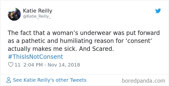 “Look at the way she was dressed…”: Women Tweet Their Underwear Pics After Lawyer Blames Teen In Rape Trial “Look at the way she was dressed…”: Women Tweet Their Underwear Pics After Lawyer Blames Teen In Rape Trial