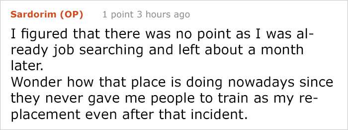 Someone Asks “What’s Your Best ‘Fire Me, I Dare You’ Moment From Work?” And This Answer Is Epic Someone Asks “What’s Your Best ‘Fire Me, I Dare You’ Moment From Work?” And This Answer Is Epic