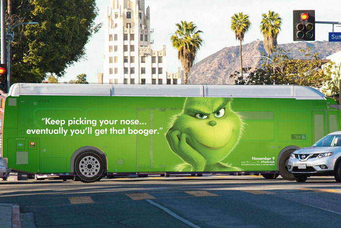 This Billboard Campaign To Promote The New Grinch Movie Is Hilariously Roasting Various Cities Of America This Billboard Campaign To Promote The New Grinch Movie Is Hilariously Roasting Various Cities Of America
