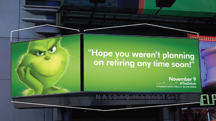 This Billboard Campaign To Promote The New Grinch Movie Is Hilariously Roasting Various Cities Of America This Billboard Campaign To Promote The New Grinch Movie Is Hilariously Roasting Various Cities Of America