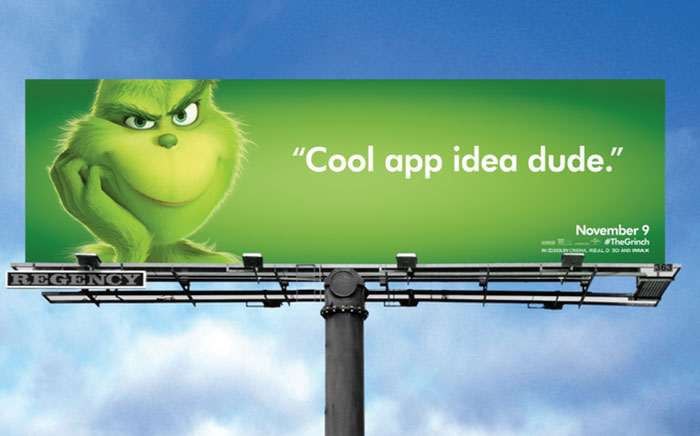 This Billboard Campaign To Promote The New Grinch Movie Is Hilariously Roasting Various Cities Of America This Billboard Campaign To Promote The New Grinch Movie Is Hilariously Roasting Various Cities Of America