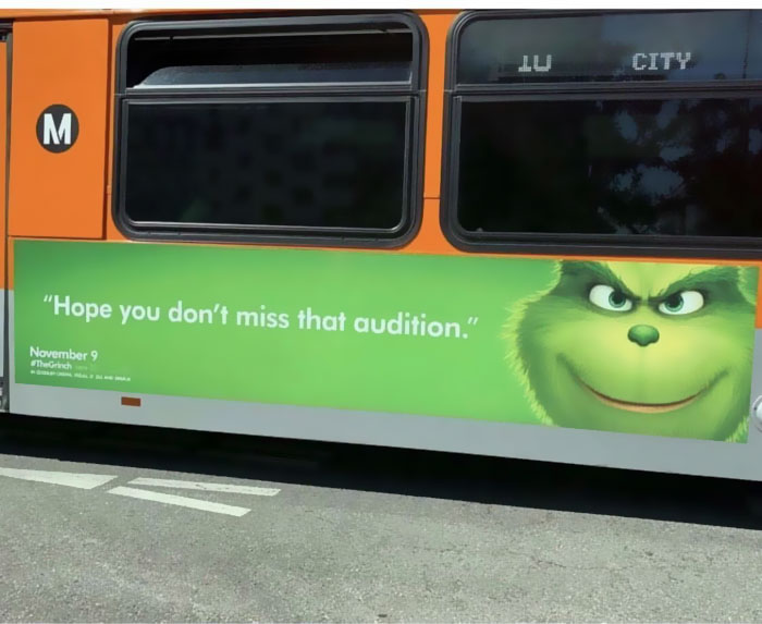 This Billboard Campaign To Promote The New Grinch Movie Is Hilariously Roasting Various Cities Of America This Billboard Campaign To Promote The New Grinch Movie Is Hilariously Roasting Various Cities Of America