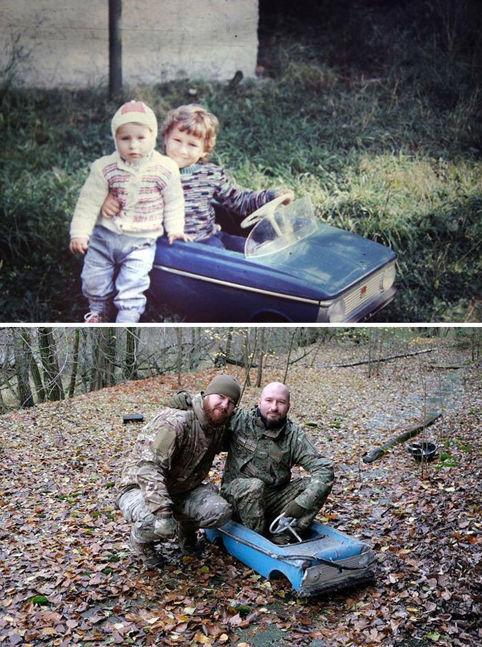 50 Times People Absolutely Nailed Their Family Photo Recreations 50 Times People Absolutely Nailed Their Family Photo Recreations