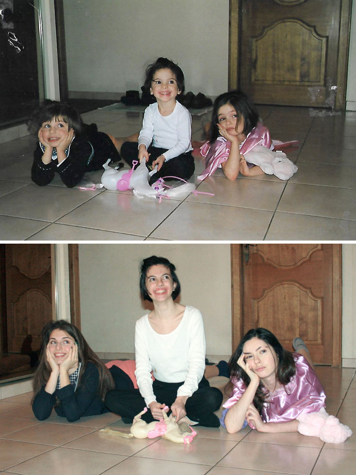 50 Times People Absolutely Nailed Their Family Photo Recreations 50 Times People Absolutely Nailed Their Family Photo Recreations