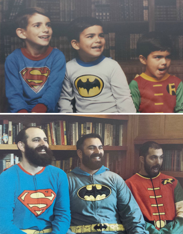 50 Times People Absolutely Nailed Their Family Photo Recreations 50 Times People Absolutely Nailed Their Family Photo Recreations