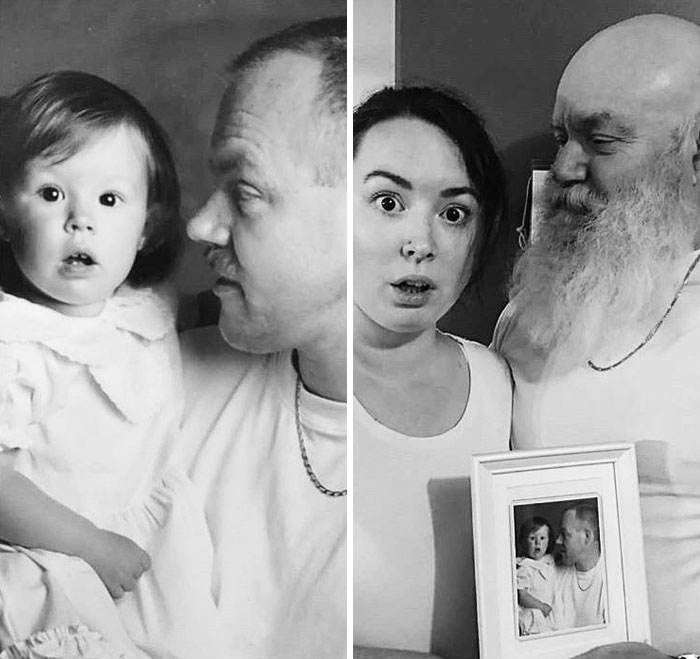 50 Times People Absolutely Nailed Their Family Photo Recreations 50 Times People Absolutely Nailed Their Family Photo Recreations