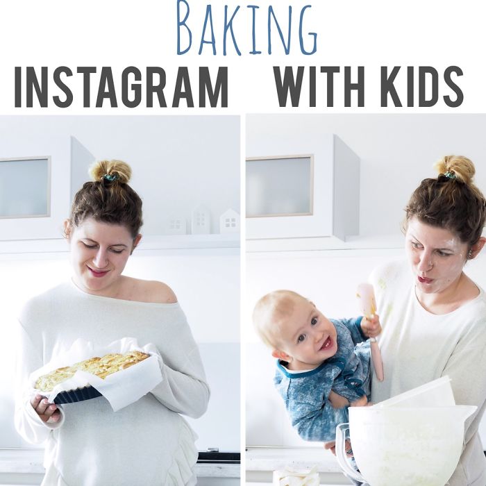 Instagram Vs. Reality – How A Mom Life Really Feels Instagram Vs. Reality – How A Mom Life Really Feels