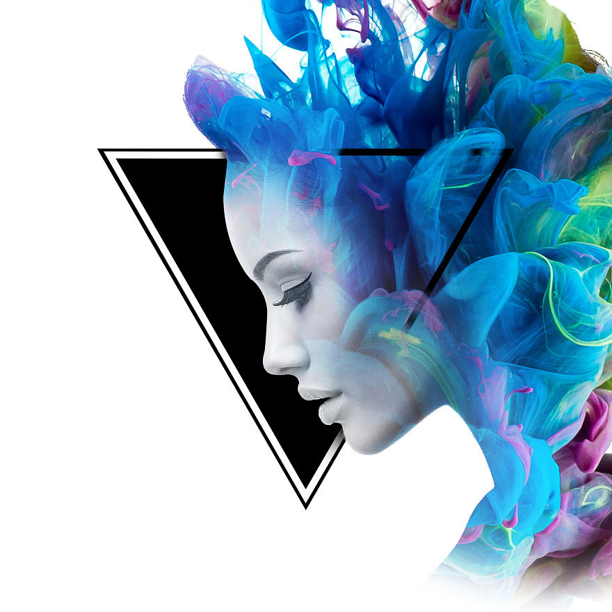 I Create Digital Artwork Using A Technique Called &#8220;Double Exposure&#8221; To Cope With Trauma In My Life