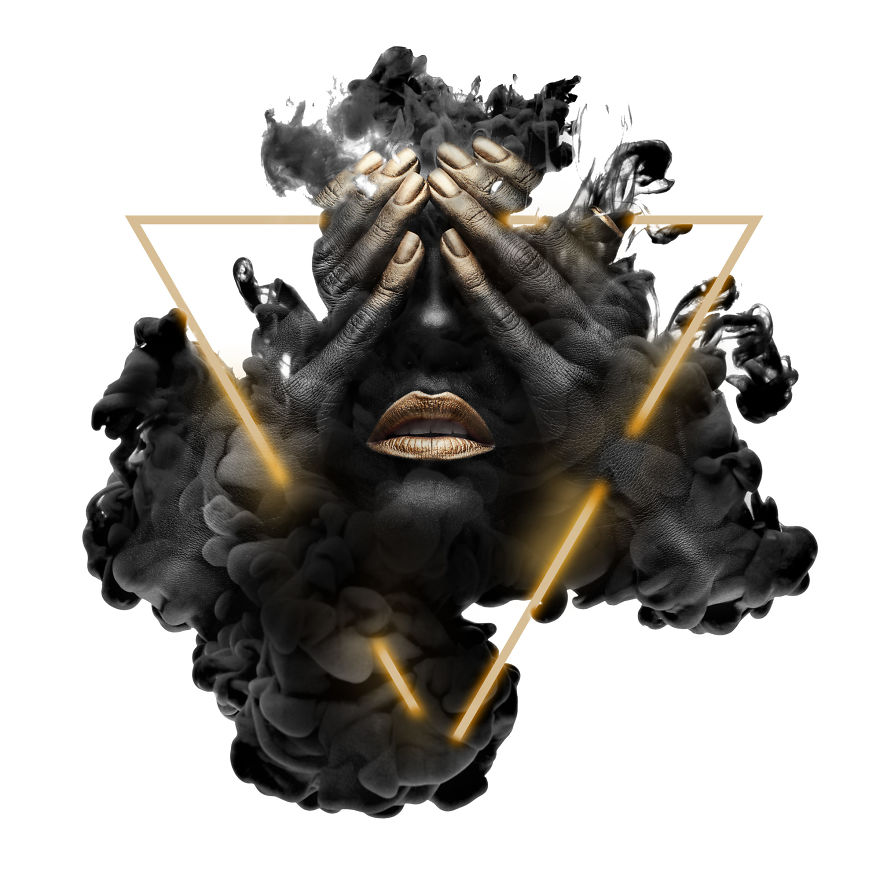 I Create Digital Artwork Using A Technique Called &#8220;Double Exposure&#8221; To Cope With Trauma In My Life