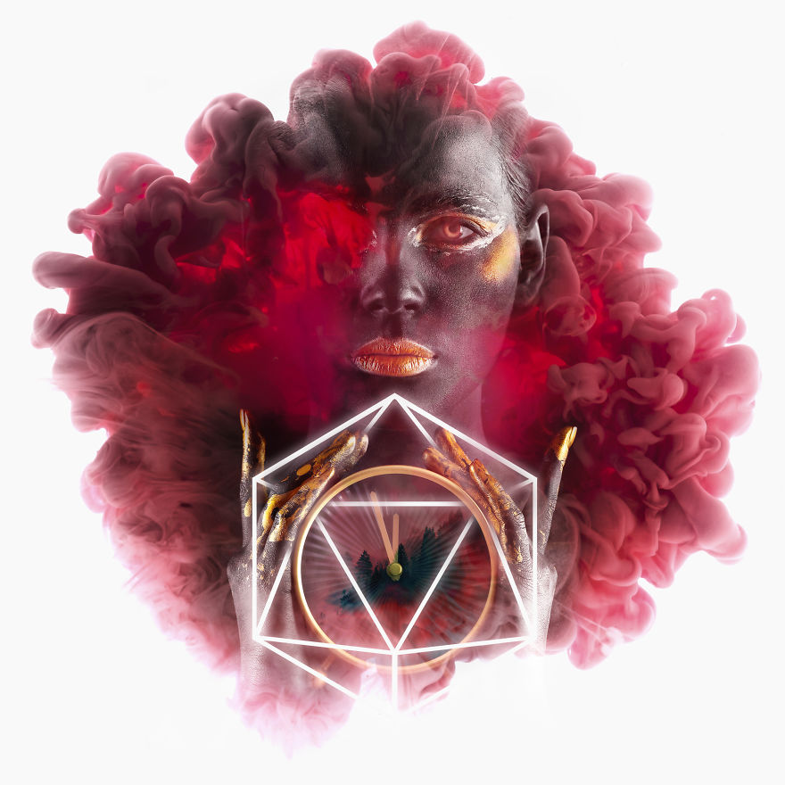 I Create Digital Artwork Using A Technique Called &#8220;Double Exposure&#8221; To Cope With Trauma In My Life