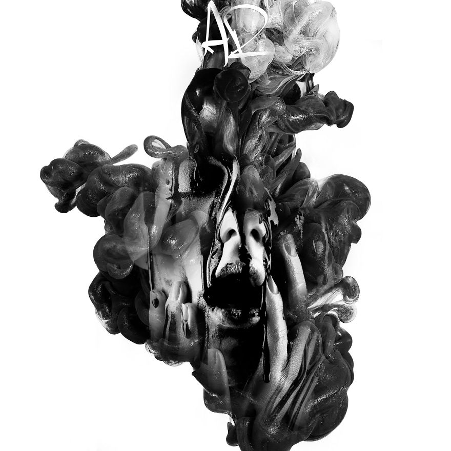 I Create Digital Artwork Using A Technique Called &#8220;Double Exposure&#8221; To Cope With Trauma In My Life