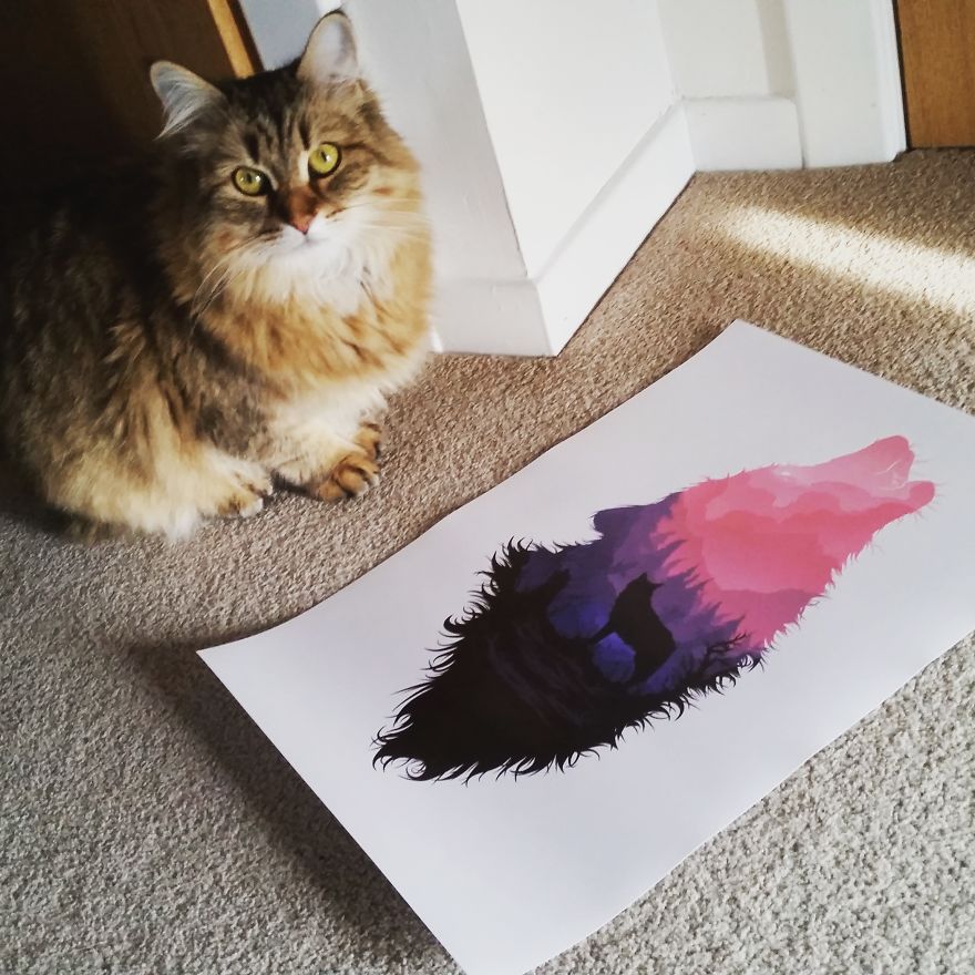 Lumen The Siberian Cat, A Vision Of Beauty