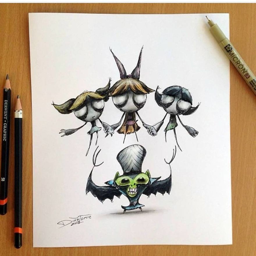 Artist Creepyfies 31 Of Your Favorite Cartoon Characters And They Will Give You Chills Artist Creepyfies 31 Of Your Favorite Cartoon Characters And They Will Give You Chills