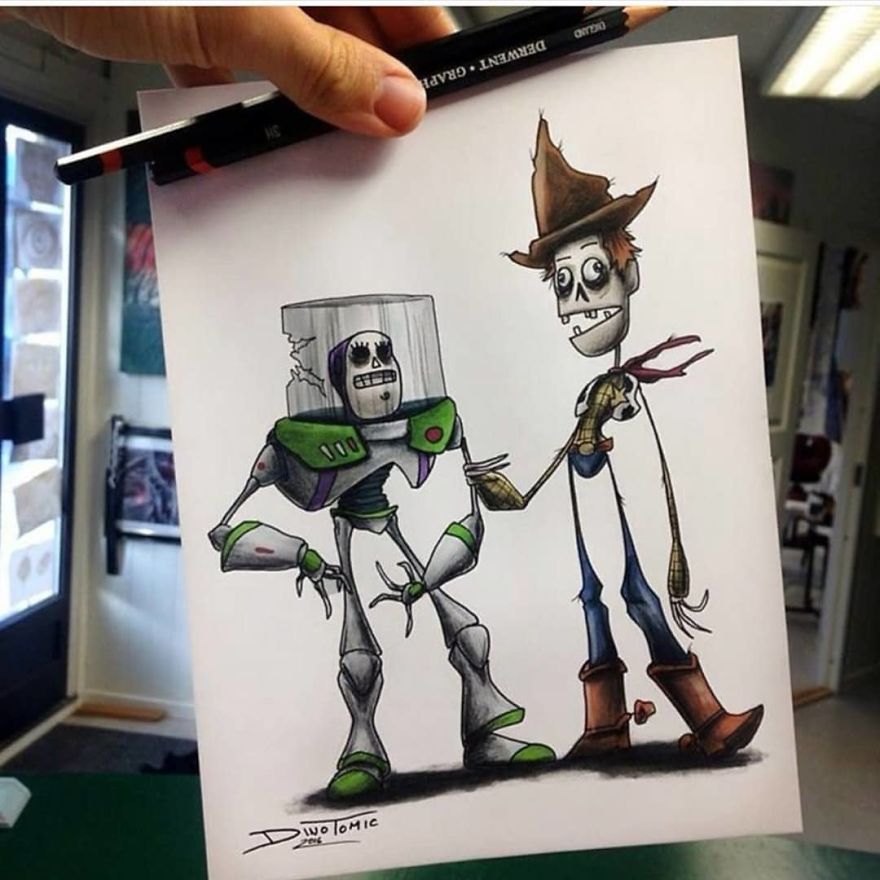 Artist Creepyfies 31 Of Your Favorite Cartoon Characters And They Will Give You Chills Artist Creepyfies 31 Of Your Favorite Cartoon Characters And They Will Give You Chills