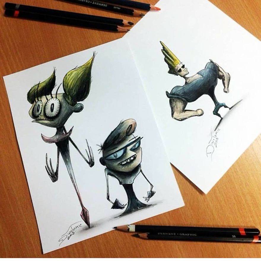 Artist Creepyfies 31 Of Your Favorite Cartoon Characters And They Will Give You Chills Artist Creepyfies 31 Of Your Favorite Cartoon Characters And They Will Give You Chills