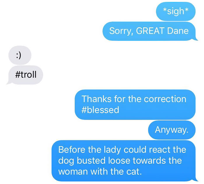 Girl Gets Hilariously Trolled By A Friend’s Made-Up Cat Attack Story Girl Gets Hilariously Trolled By A Friend’s Made-Up Cat Attack Story