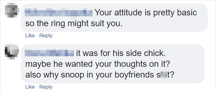 Woman Finds A Ring In Her Boyfriend&#8217;s Nightstand, Posts It To A Ring-Shaming Group